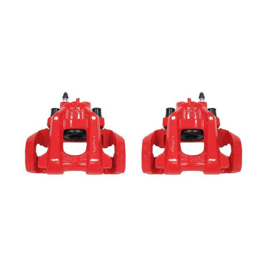 Power Stop 11-17 Dodge Durango Rear Red Calipers w/Brackets - Pair
