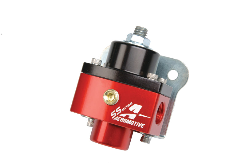 Load image into Gallery viewer, Aeromotive Carbureted Adjustable Regulator - Billet 2-Port AN-6
