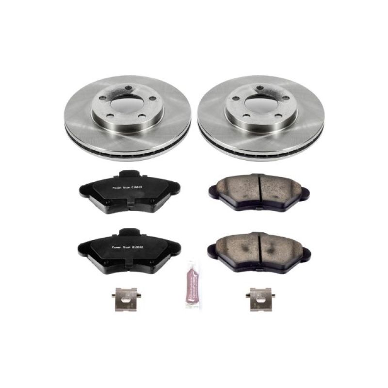Load image into Gallery viewer, Power Stop 94-98 Ford Mustang Front Autospecialty Brake Kit

