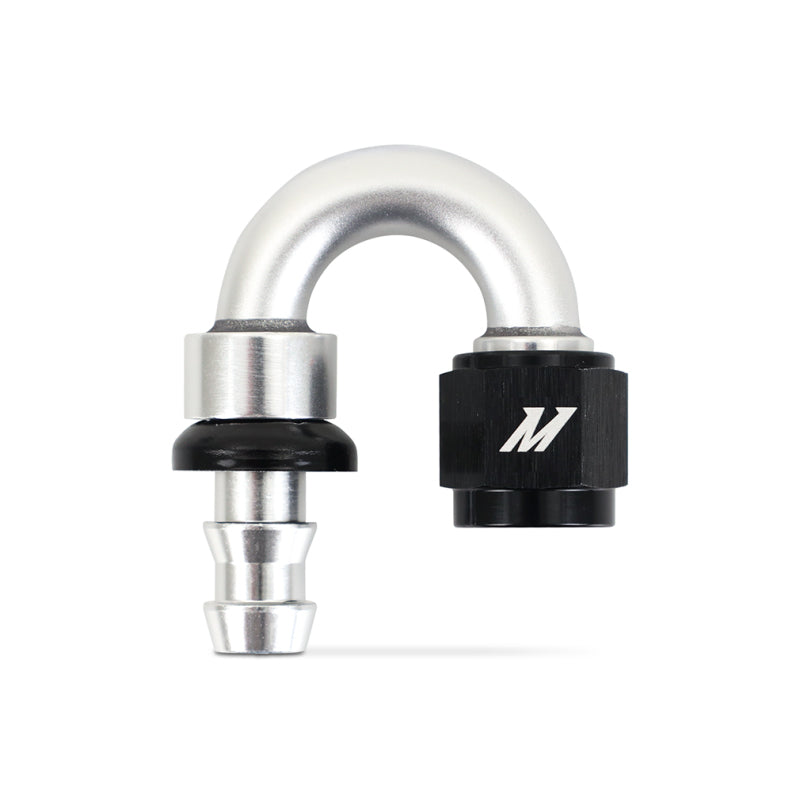 Load image into Gallery viewer, Mishimoto 180 Degree Push Lock Fitting - 6AN
