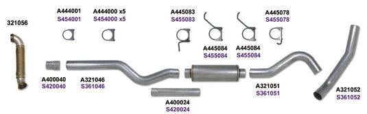 Diamond Eye KIT 4in Catback Single w/ TDP SS 06-07 Chevy/GMC 6.6L Duramax 2500/3500