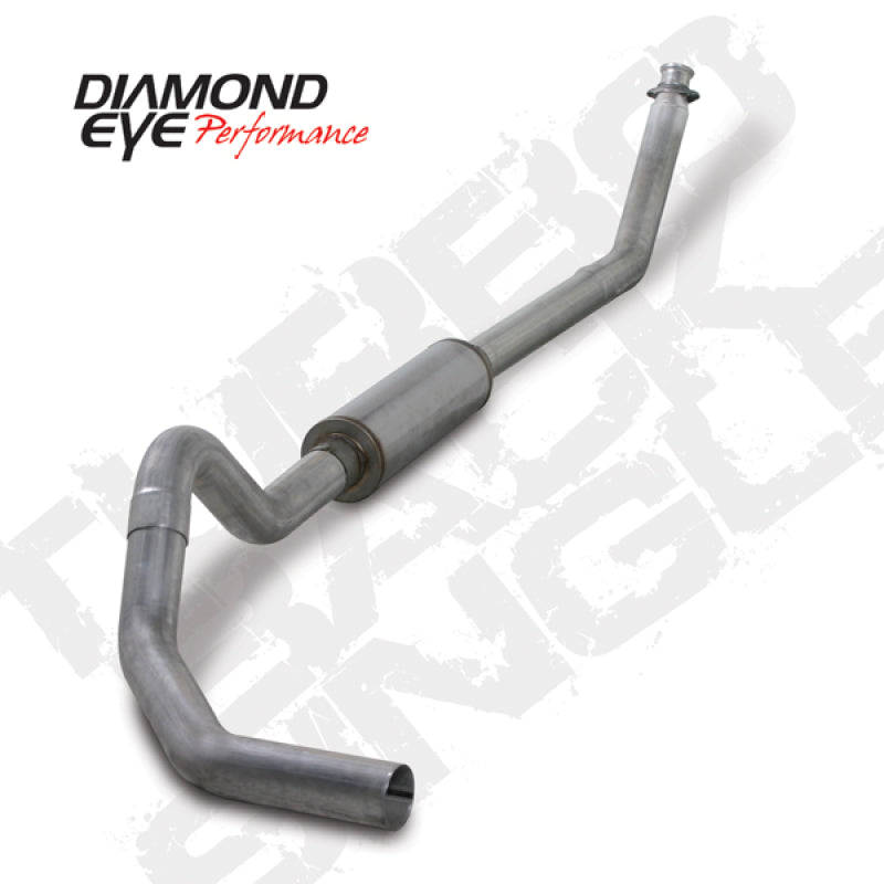 Load image into Gallery viewer, Diamond Eye KIT 4in Turbo Back SGL AL: 98.5-02 DODGE CUMMINS 5.9L
