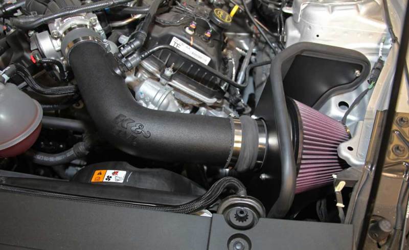 Load image into Gallery viewer, K&amp;N 15-17 Ford Mustang 3.7L V6 F/I Performance Intake Kit
