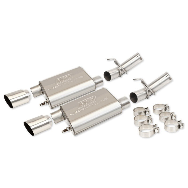 Load image into Gallery viewer, BBK 05-10 Mustang GT VariTune Axle Back Exhaust Kit (Stainless Steel
