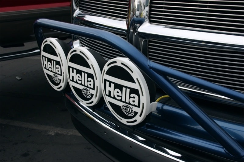 Load image into Gallery viewer, Hella Rallye 4000 series BlackEuro Beam 12V Halogen Lamp with Position Lamp
