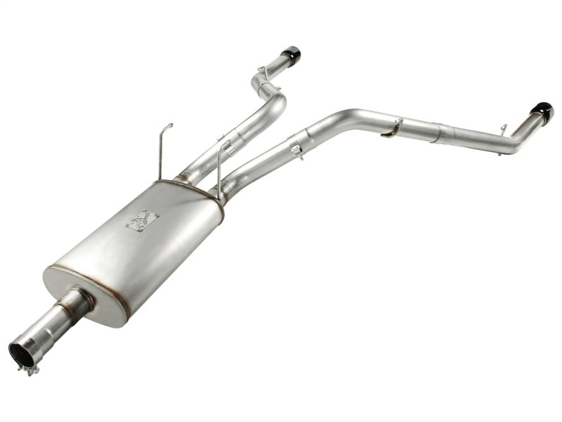 Load image into Gallery viewer, aFe MACHForce XP Exhausts Cat-Back SS-409 EXH CB Dodge Ram 1500 5.7L HEMI 09-13 Glossed Black
