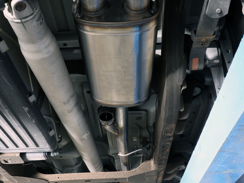 Load image into Gallery viewer, aFe Gemini XV 3in 304 SS Cat-Back Exhaust w/ Cutout 14-19 GM Trucks 4.3L/5.3L w/ Black Tips
