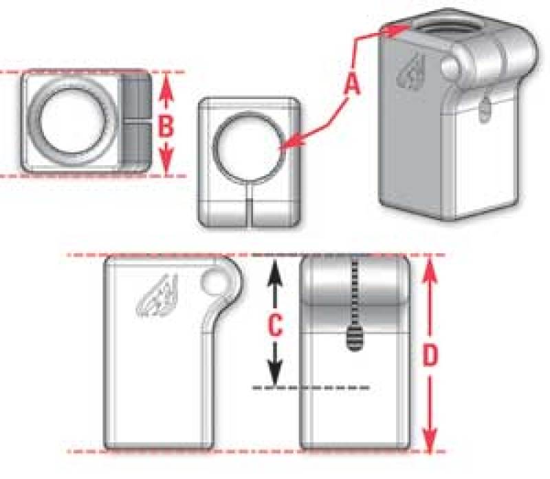 Load image into Gallery viewer, SPC Performance R SQR RECVR 1/2-20
