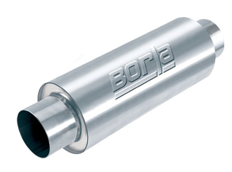 Load image into Gallery viewer, Borla XR-1 Multi-Core 4in Ctr-Ctr Round 16in x 6.25in Rotary Engine Equipped Racing Muffler
