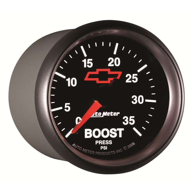 Load image into Gallery viewer, Autometer GM Bowtie Black 2-1/16 Fuel Level, 0-90 , Air-Core 8-18V
