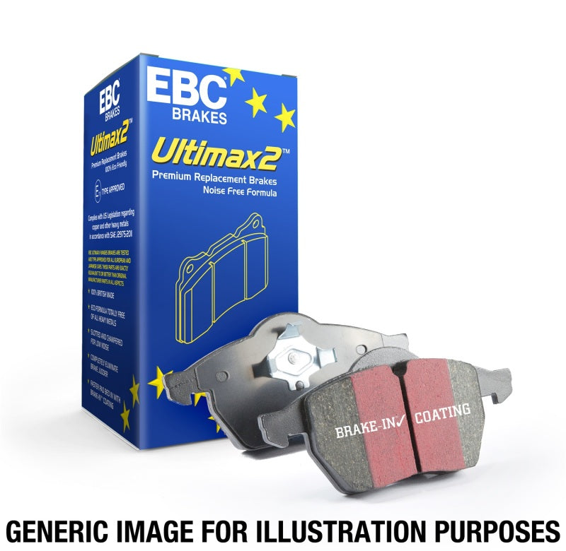 Load image into Gallery viewer, EBC 02 Cadillac Escalade 5.3 (PBR rear caliper) Ultimax2 Rear Brake Pads
