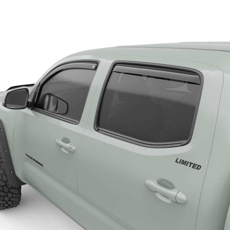 Load image into Gallery viewer, EGR 2016-2017 Toyota Tacoma In-Channel Window Visors - Smoked (575081)
