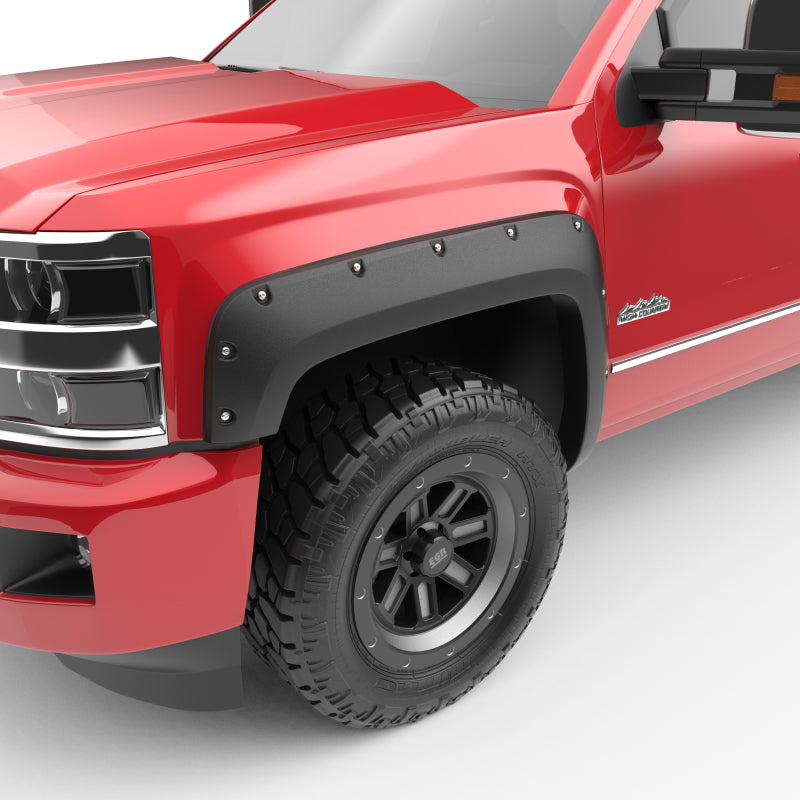 Load image into Gallery viewer, EGR 14+ Chev Silverado 6-8ft Bed Bolt-On Look Fender Flares - Set
