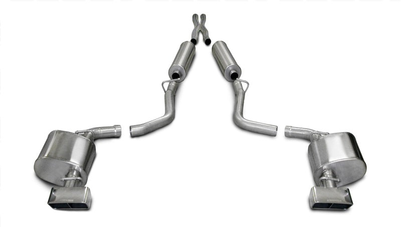 Load image into Gallery viewer, Corsa 2009-2010 Dodge Challenger R/T 5.7L V8 Manual Polished Xtreme Cat-Back Exhaust
