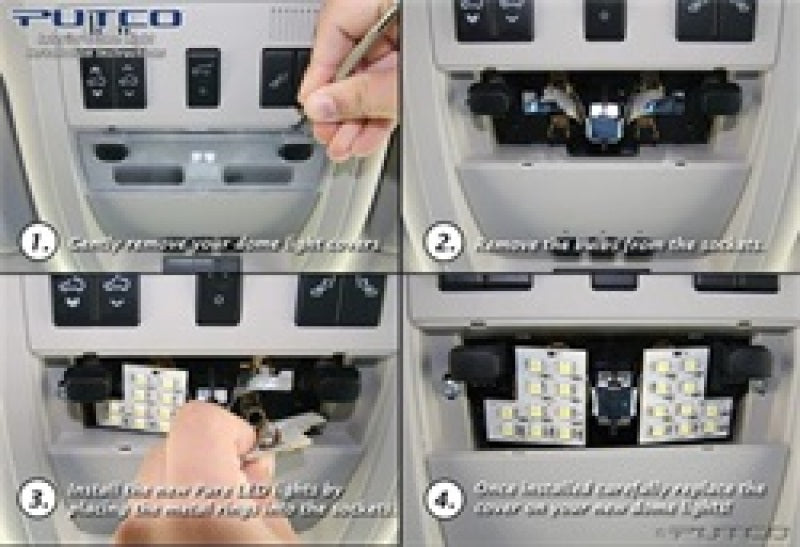 Load image into Gallery viewer, Putco 08-10 Ford SuperDuty Ext Cab or Crew Cab Premium LED Dome Lights (Application Specific)
