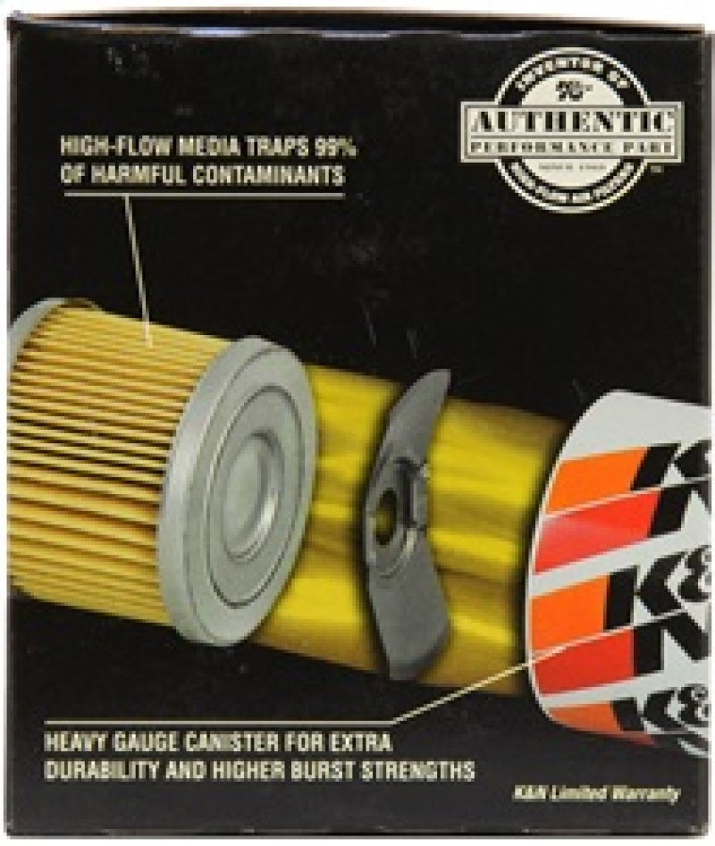 Load image into Gallery viewer, K&amp;N 87-92 Supra Non-Turbo / 99-04 Grand Cherokee 4.0 Performance Gold Oil Filter
