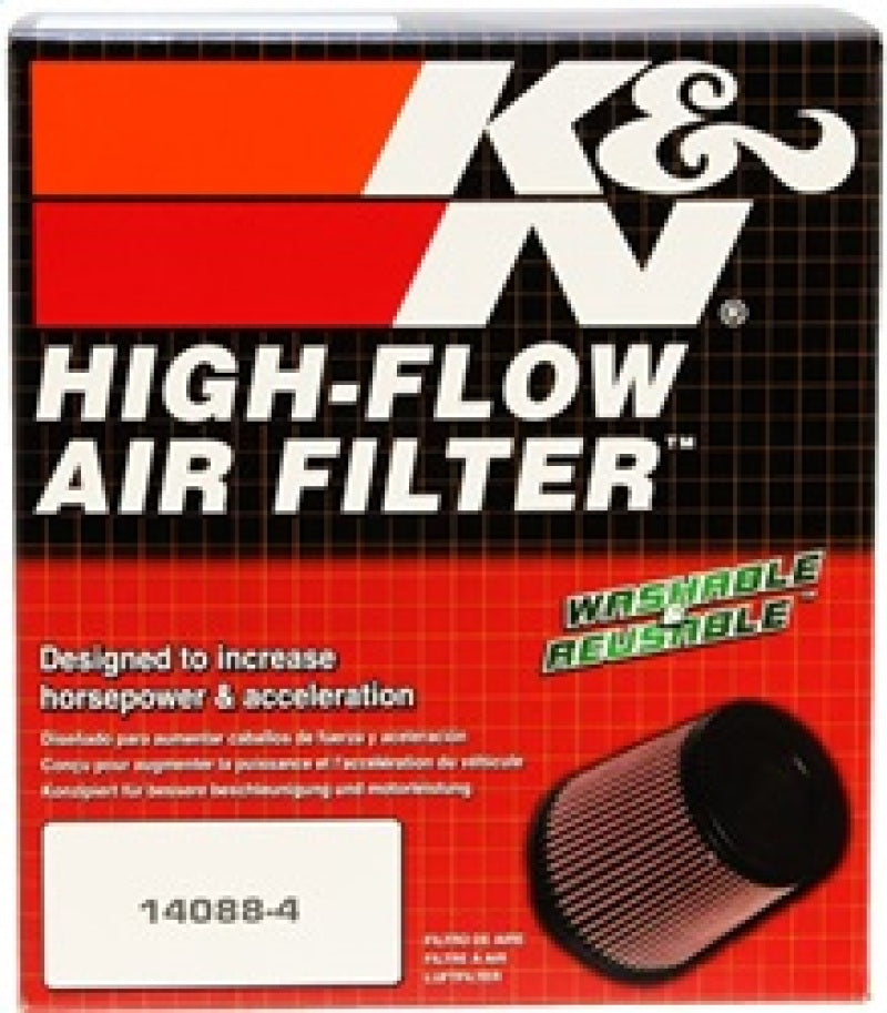 Load image into Gallery viewer, K&amp;N Filter Universal Rubber Filter-Rd Tapered 3in Flange ID x 6in Base OD x 5in Top OD x 5.563in H

