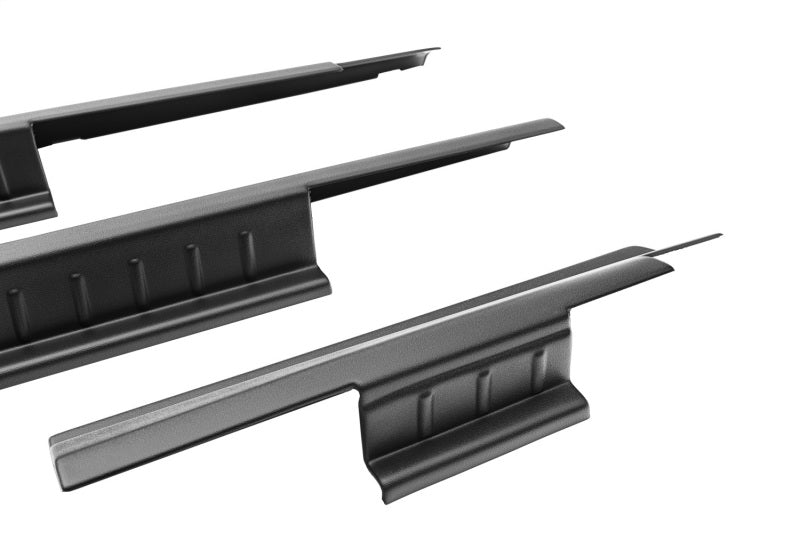 Load image into Gallery viewer, Rugged Ridge 18-22 Jeep Wrangler (JL) Rocker Pnl/Sill Plate Cvr 4dr. Rocker Guard 4pc. - Tex. Blk
