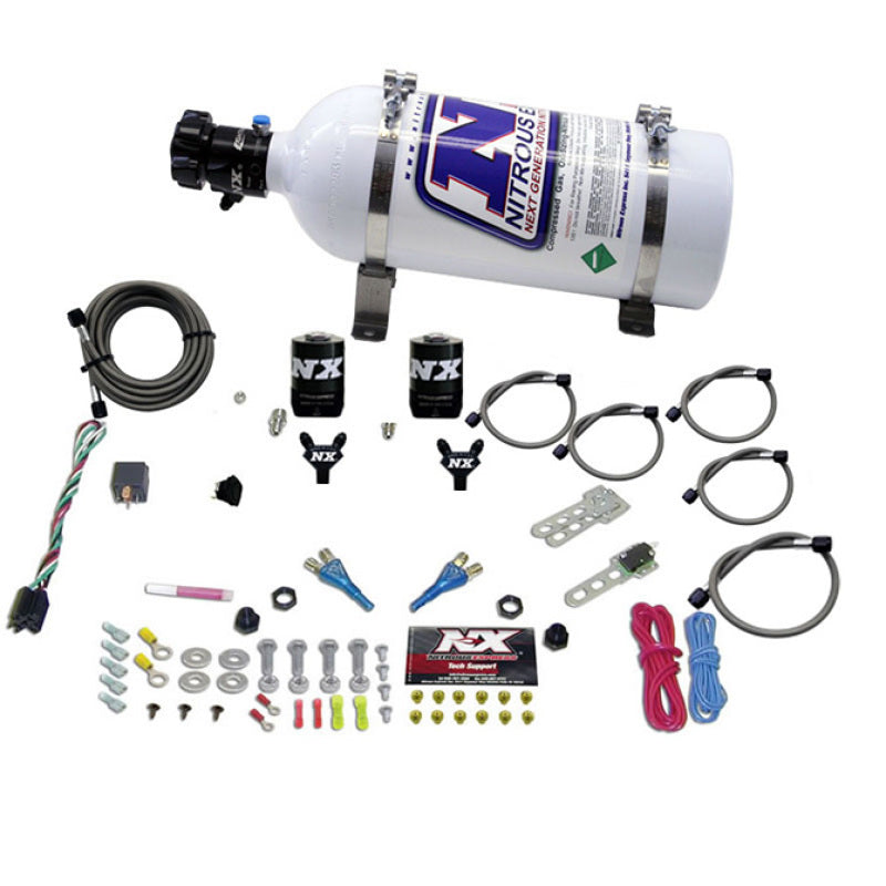 Load image into Gallery viewer, Nitrous Express BMW EFI All Dual Nozzle Nitrous Kit (50-300 HP) w/5lb Bottle
