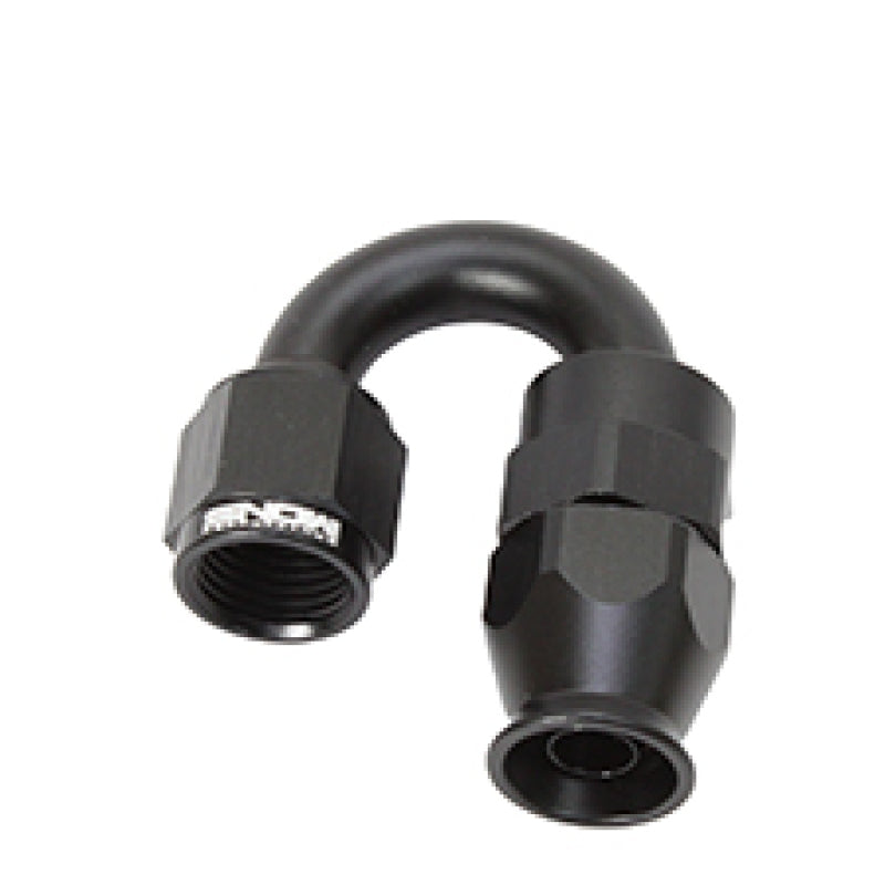 Load image into Gallery viewer, Snow -6AN 180 Degree PTFE Hose End (Black)
