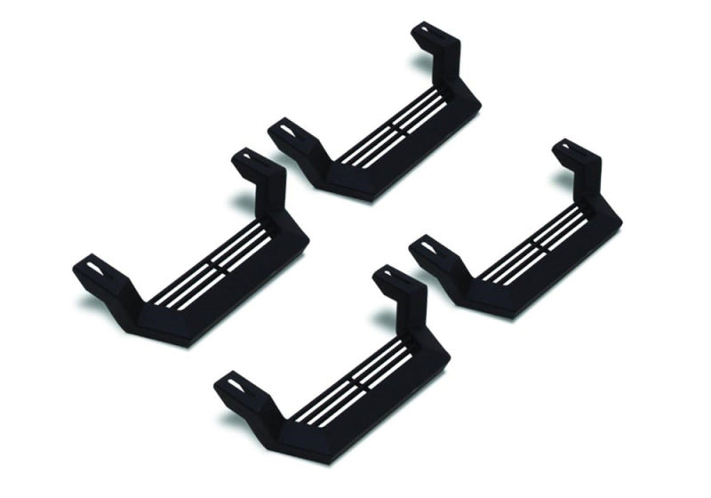 Load image into Gallery viewer, Rampage 1999-2019 Jeep Rock Rail Short Step Universal 4 Piece Set - Black
