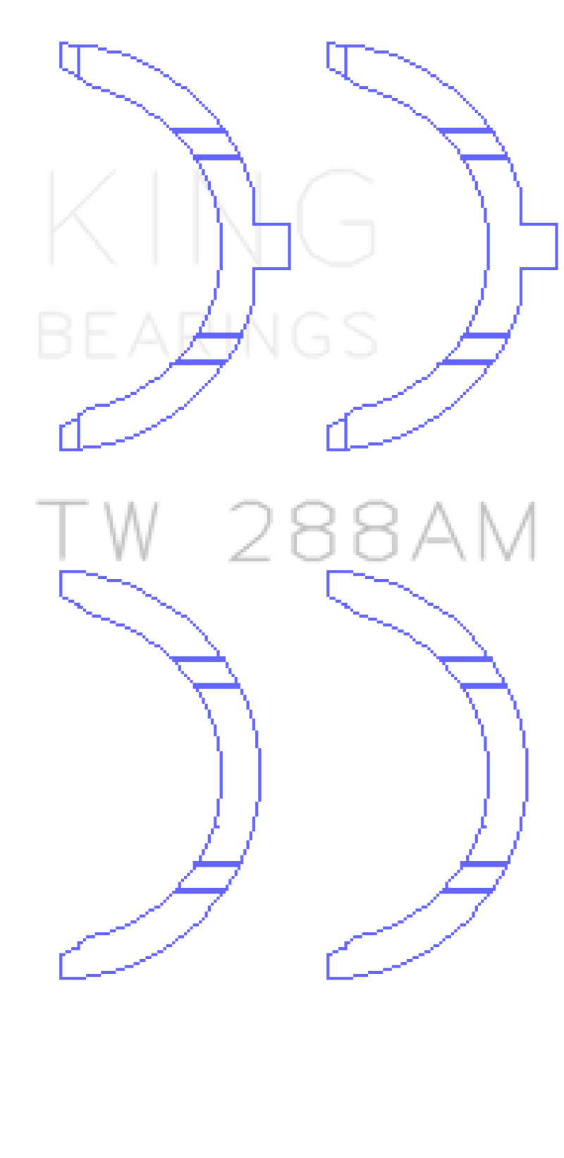 Load image into Gallery viewer, King Engine Bearings Toyota 2UZ Thrust Washer Set
