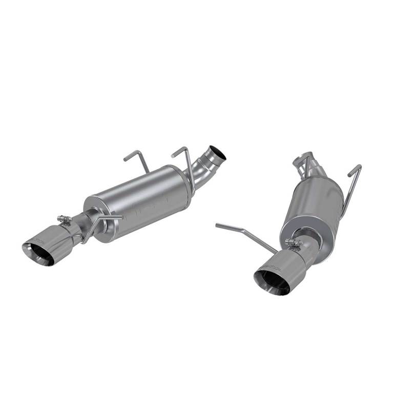Load image into Gallery viewer, MBRP 11-14 Ford Mustang V6 3in. Dual Muffler Axle Back Split Rear T409 Exhaust System
