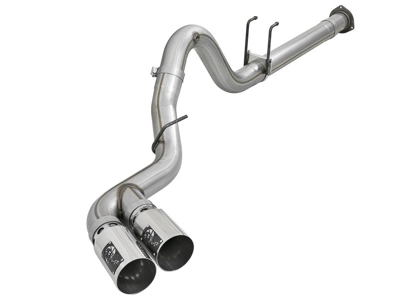 Load image into Gallery viewer, aFe Power 15-16 Ford F250/F350 6.7L Diesel Rebel XD 4in 409 SS DPF-Back Exhaust System - Pol Tips

