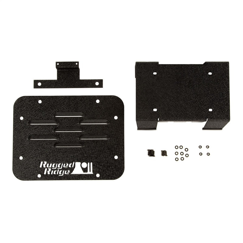 Load image into Gallery viewer, Rugged Ridge Tire Carrier Delete Kit 07-18 Jeep Wrangler JK

