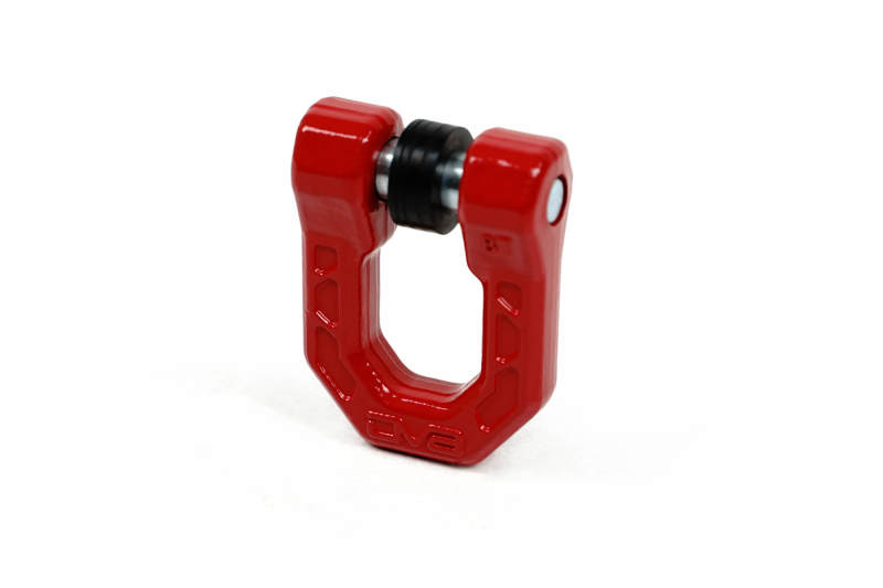 Load image into Gallery viewer, DV8 Offroad Elite Series D-Ring Shackles - Pair (Red)
