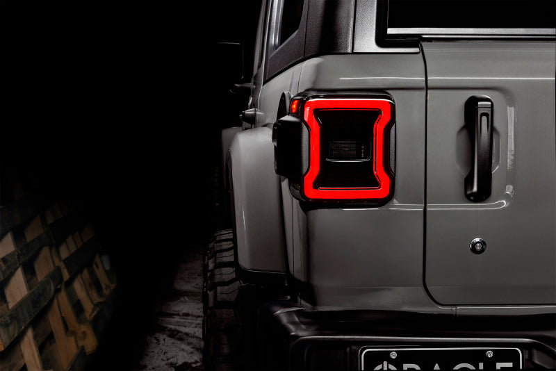 Load image into Gallery viewer, Oracle Jeep Wrangler JL Black Series LED Tail Lights
