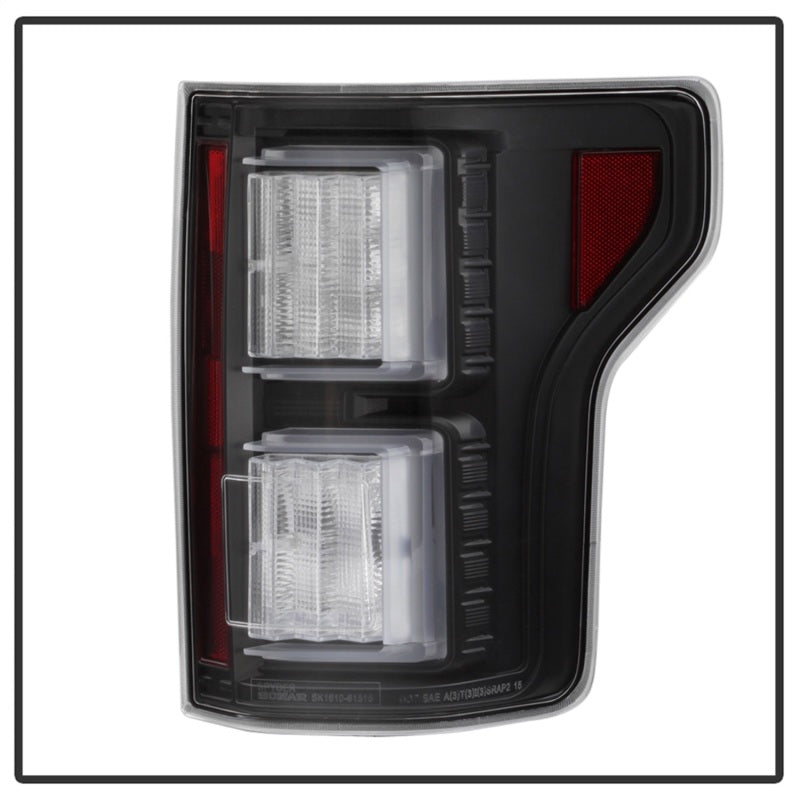 Load image into Gallery viewer, Spyder 18-19 Ford F-150 (w/o Blind Spot Sensor) LED Tail Lights - Black (ALT-YD-FF15018-LED-BK)
