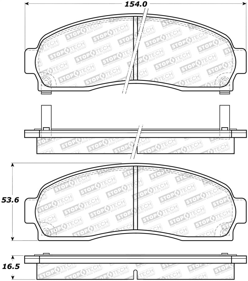 Load image into Gallery viewer, StopTech Street Brake Pads
