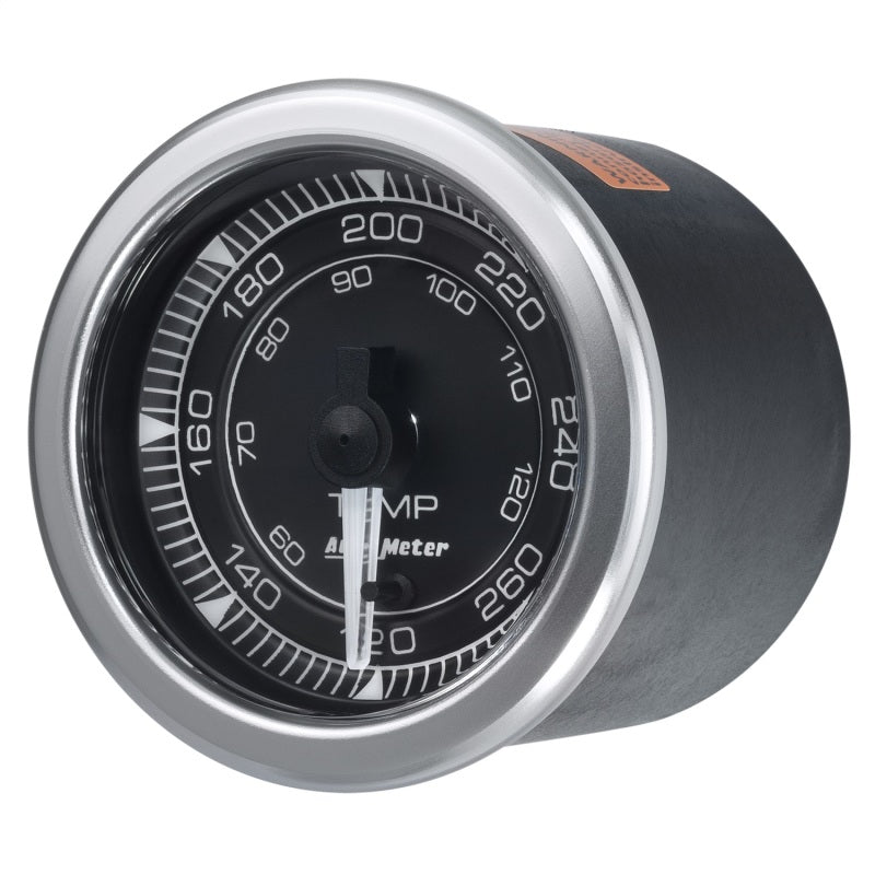 Load image into Gallery viewer, Autometer Chrono 2-1/16in 120-280 Degree Temperature Gauge
