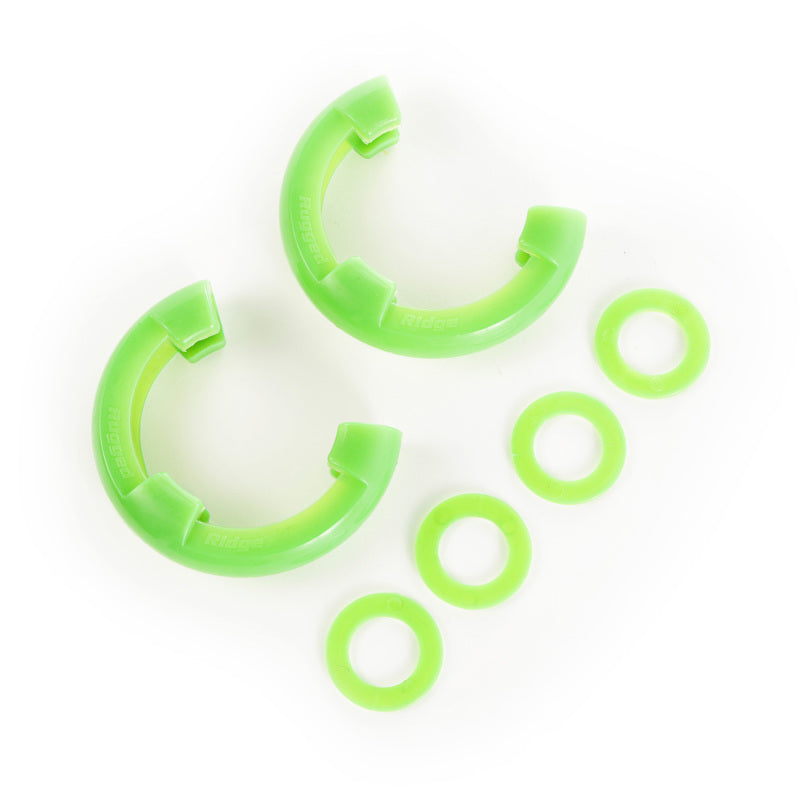 Load image into Gallery viewer, Rugged Ridge Green 3/4in D-Ring Isolator Kit
