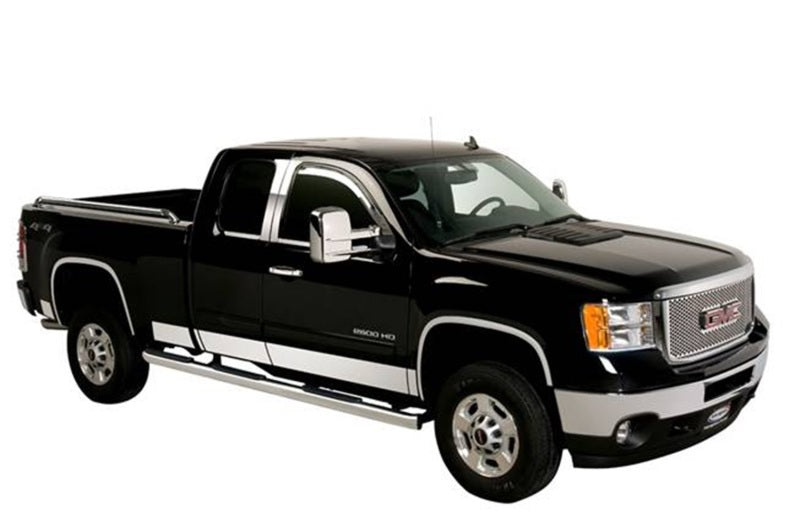Load image into Gallery viewer, Putco 15-19 Chevy Silv HD - Double Cab Dually 8pcs - SS Rocker Panels
