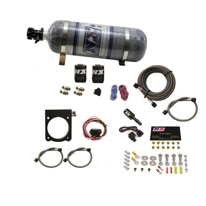 Nitrous Express Dodge 3.6L V6 Nitrous Plate Kit (50-200HP) w/12lb Bottle