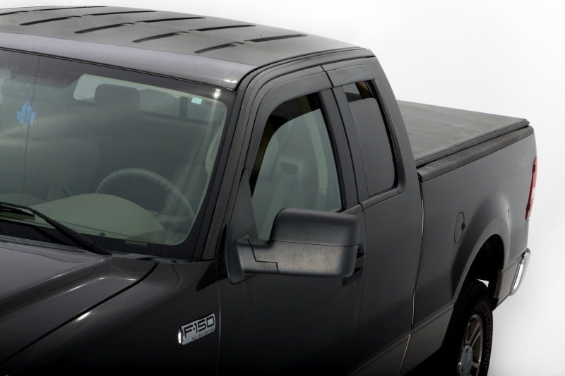 Load image into Gallery viewer, AVS 04-14 Ford F-150 Supercab Ventvisor Low Profile Deflectors 4pc - Smoke
