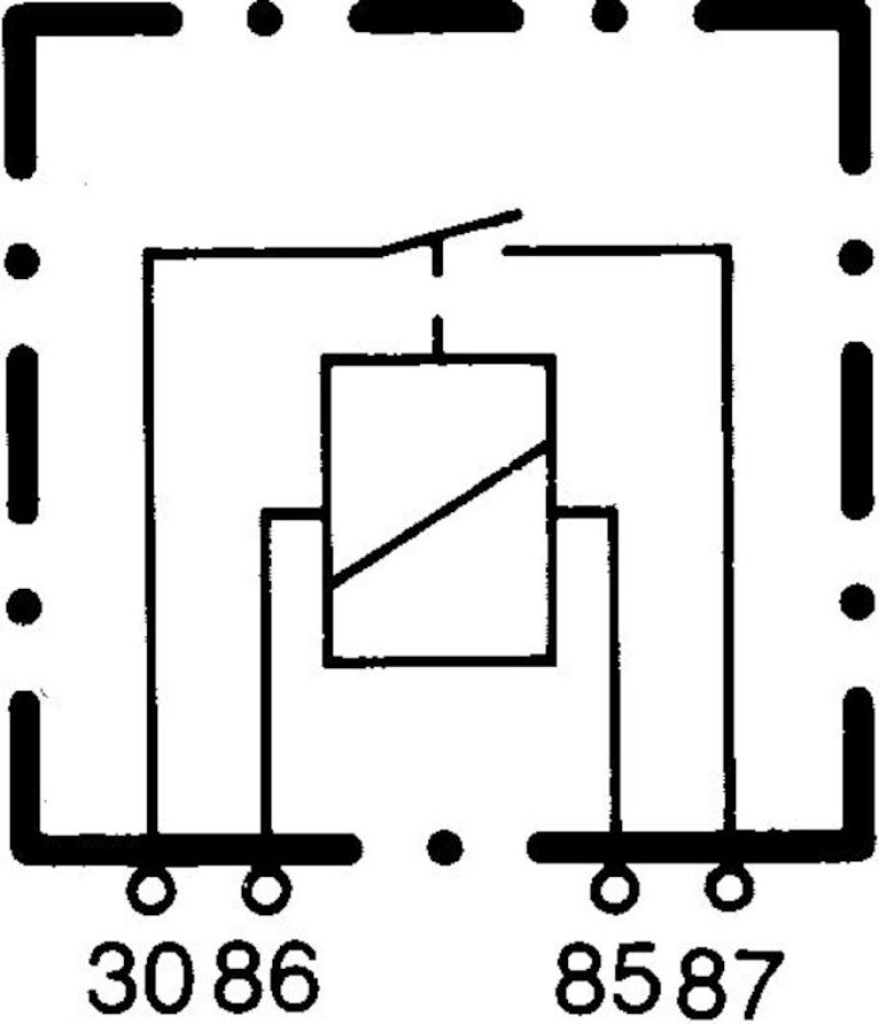 Load image into Gallery viewer, Hella Relay Mini Iso 4 Pole 12V Spst
