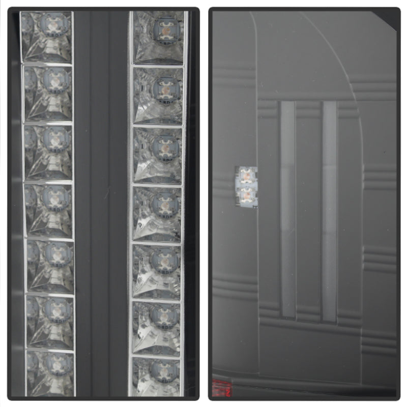 Load image into Gallery viewer, Spyder Chevy Silverado 07-13 LED Tail Lights Blk ALT-YD-CS07-LED-BK

