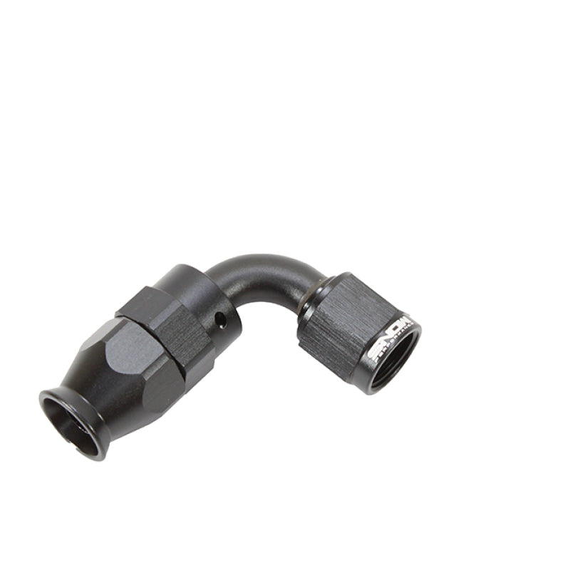 Load image into Gallery viewer, Snow -6AN 90 Degree PTFE Hose End (Black)
