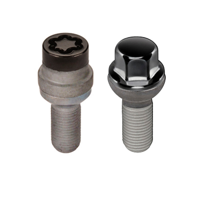Load image into Gallery viewer, McGard 5 Lug Hex Install Kit w/Locks (Radius Seat Bolt) M14X1.5 / 17mm Hex / 35.4mm Shank L. - Black
