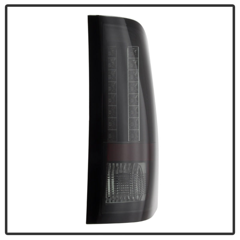 Load image into Gallery viewer, Spyder Chevy Silverado 07-13 LED Tail Lights Blk Smke ALT-YD-CS07-LED-BSM
