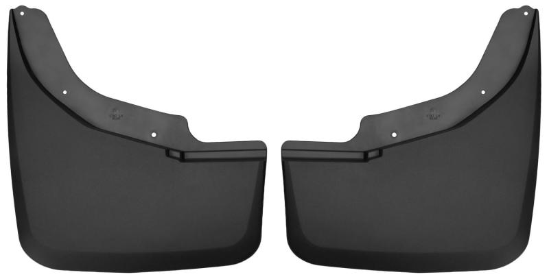 Load image into Gallery viewer, Husky Liners 15 Chevrolet Silverado 3500 HD Black Dually Rear Mud Guards
