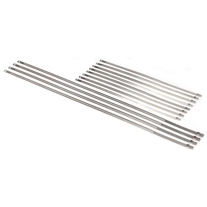 Load image into Gallery viewer, DEI Stainless Steel Positive Locking Tie Eight 1/4in (7mm) x 9in and Four 7mm x 20in
