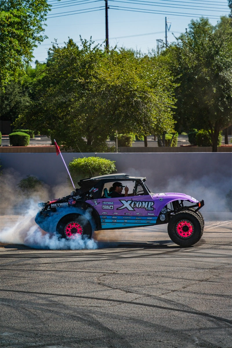 Load image into Gallery viewer, Rigid Industries x SHREDDY 360-Series 4in Lights w/Wt Bcklght (2) + 6 Covers (2 Pink/2 Teal/2 Blk)
