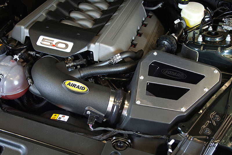 Load image into Gallery viewer, Airaid 2015 Ford Mustang 5.0L V8 Intake System (Dry / Black Media)
