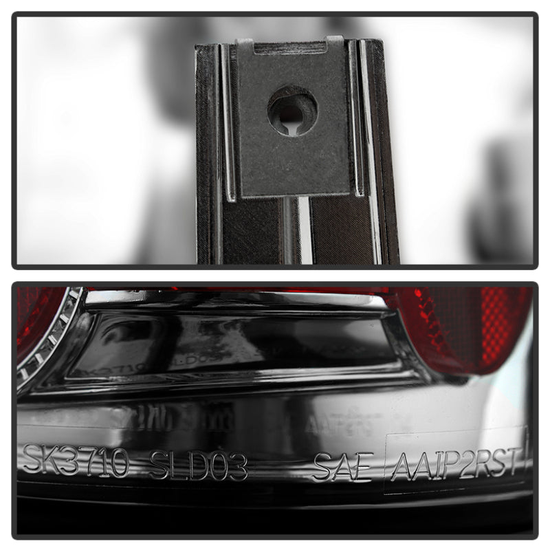 Load image into Gallery viewer, Spyder Chevy Silverado 1500 03-06 (Does Not Fit Stepside)Euro Style Tail Lights Chrm ALT-YD-CS03-C
