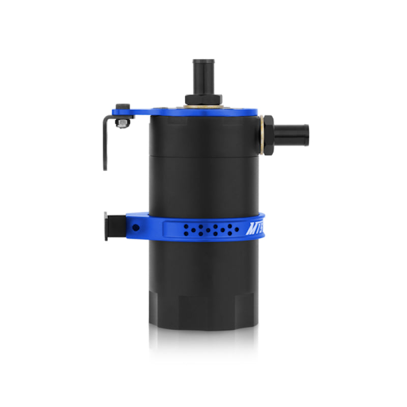 Load image into Gallery viewer, Mishimoto Universal Baffled Oil Catch Can - Blue
