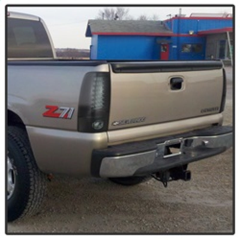 Load image into Gallery viewer, Spyder Chevy Silverado 1500 99-02 (Not Fit Stepside) LED Tail Lights Blk Smke ALT-YD-CS99-LED-BSM
